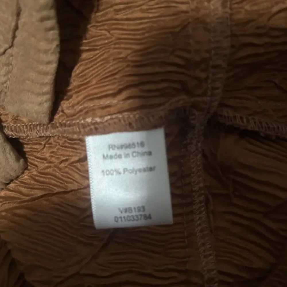 Coldwater Creek Brown textured 3/4 sleeves blazer, size 18